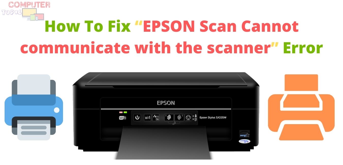 Epson Stylus Pen SX425W Scanner-Kommunikationsfehler