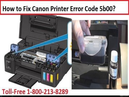 signal d'erreur 5b00 imprimante canon mx308