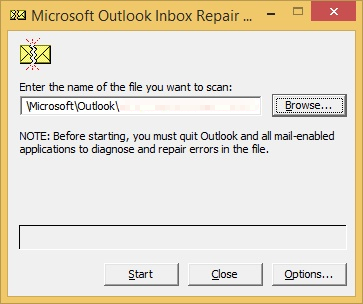 arquivo pst tomar medidas para corrigir ferramenta Outlook 2007 download freeware