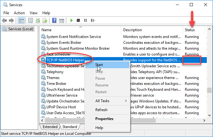 installera om tcp ip netbios helper windows operativsystem 7