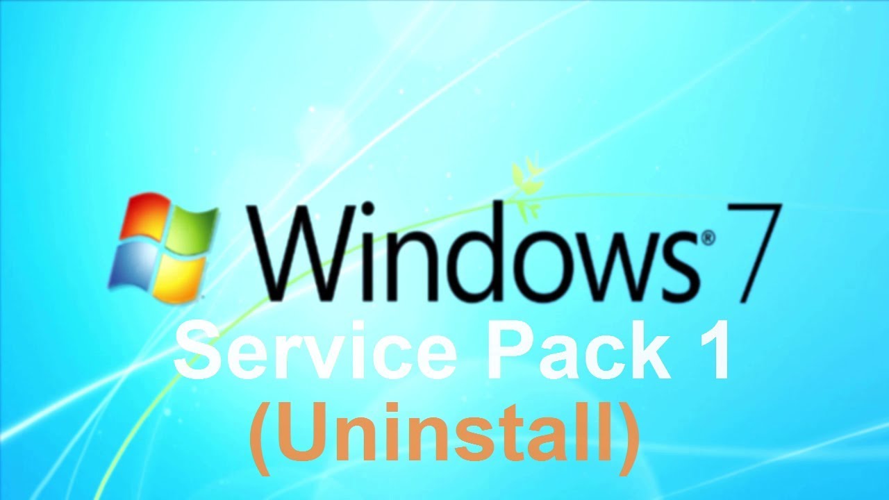 uninstalling service pack stage 3 main of 3