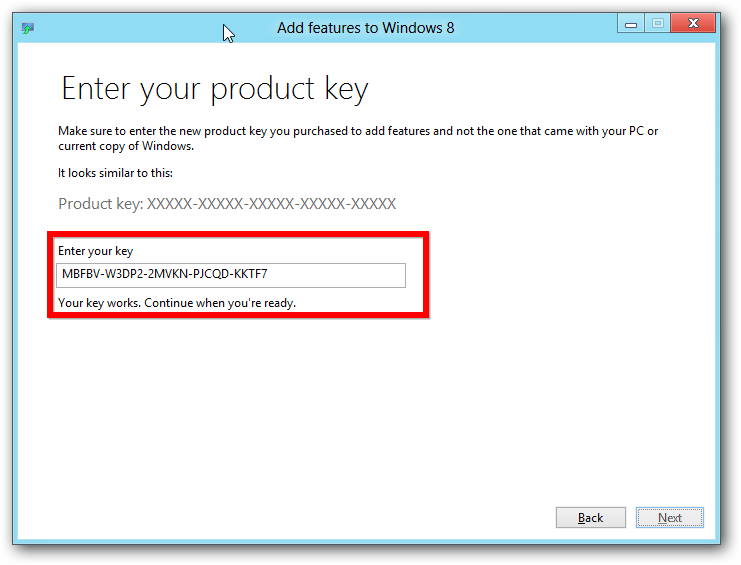 Windows 8 Enterprise에서 제품 키를 설치하는 방법 DOS Geek