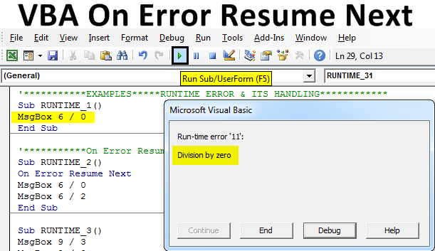 Retomar O Tratamento De Erros Do Excel Vba Em Seguida Dos Geek