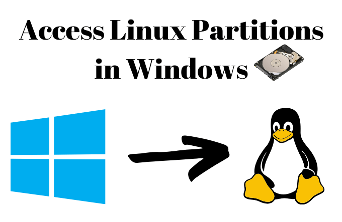 accessing linux drives in windows