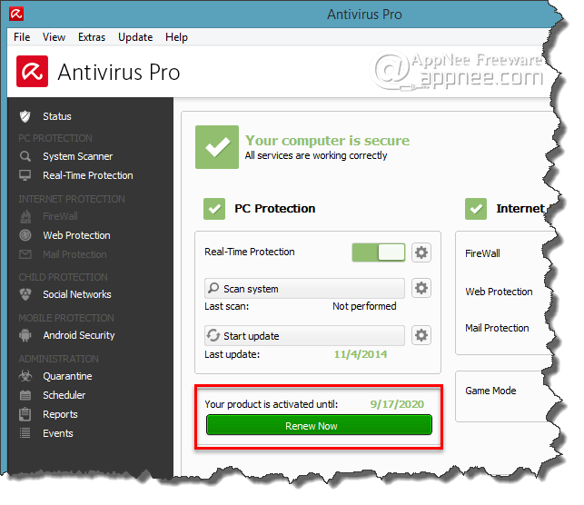 antivirus avira free download 2012 full version