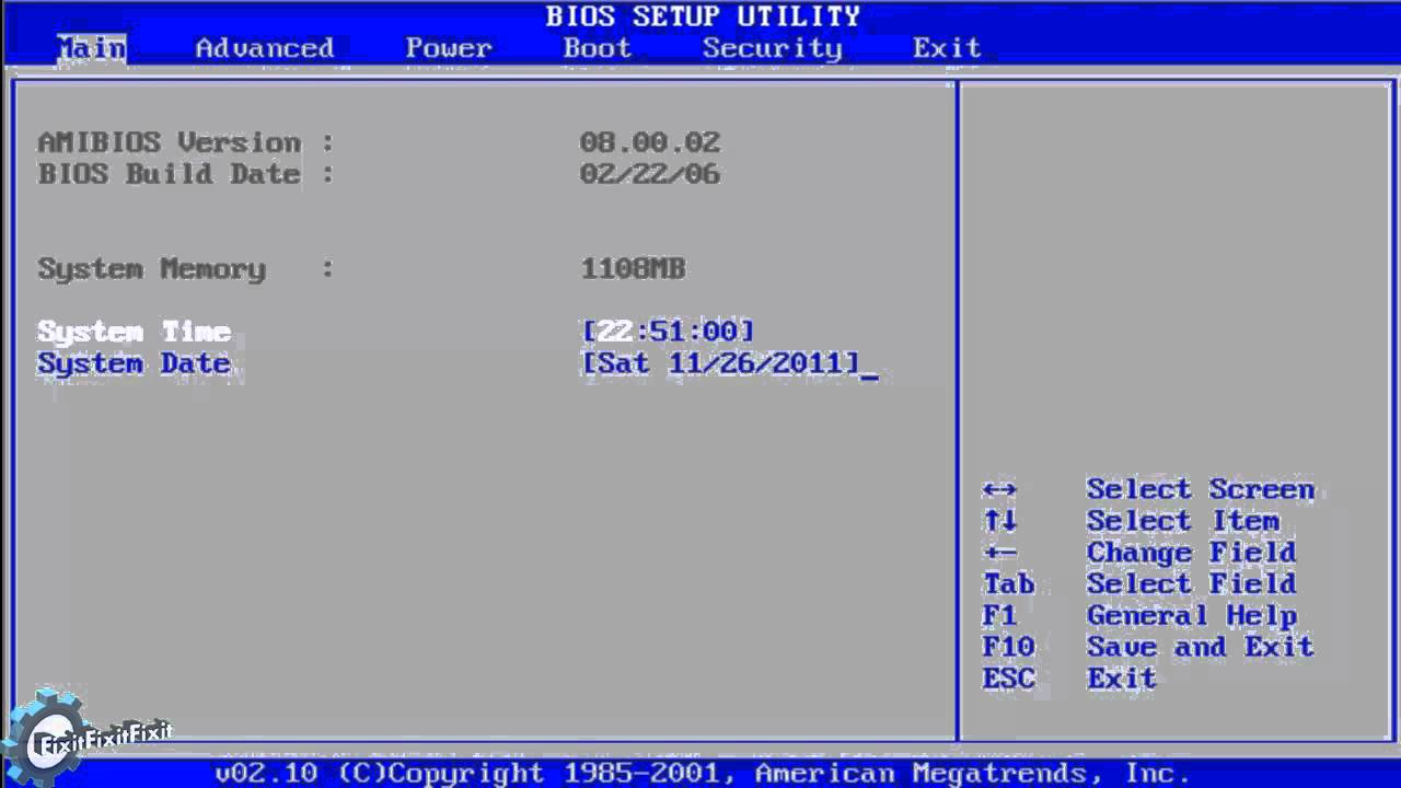 Загрузка BIOS через компакт-диск