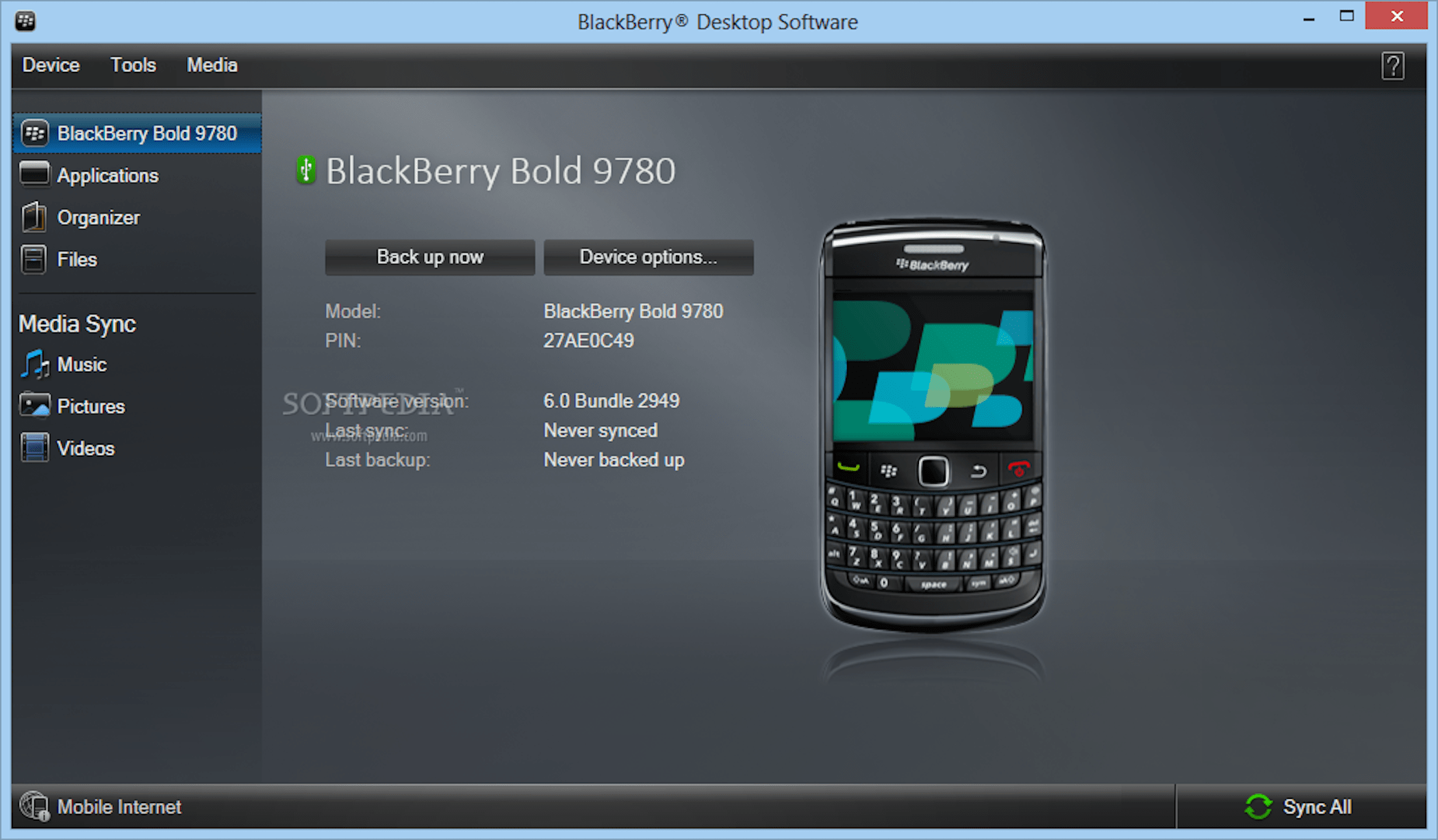blackberry desktop manager not working in windows 7