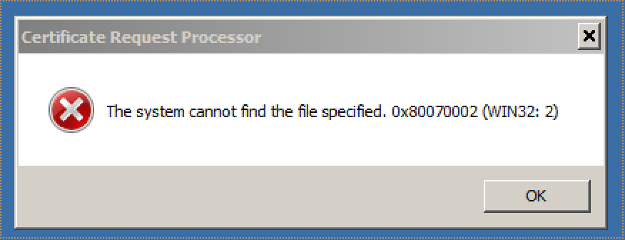 cam-crp-1280 an error occurred