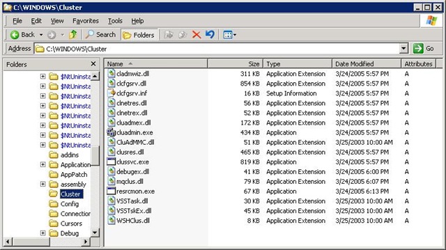 서비스 삭제 Windows 2003 regedit