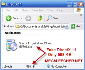 directx 11 sur Windows XP Service Pack 2