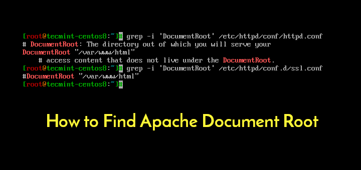 documentroot debe ser un directorio definido Apache error linux