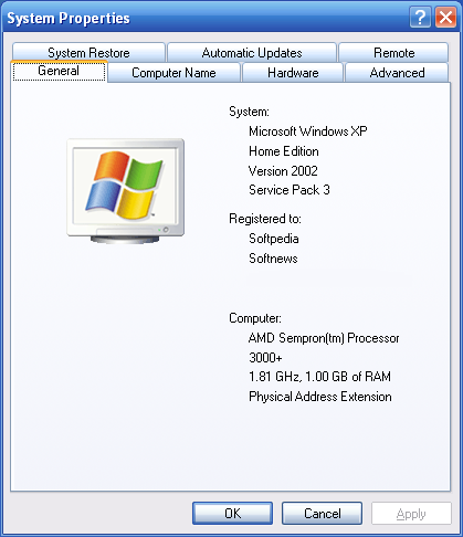 scarica il programma di installazione di Windows Windows Windows XP Service Pack 3