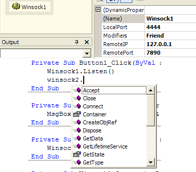 descargar winsock control solo para vb.net