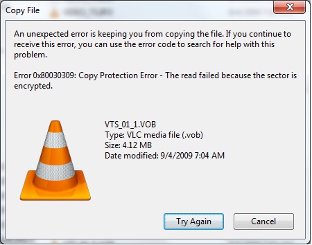 dvd decrypter copy Shielding error