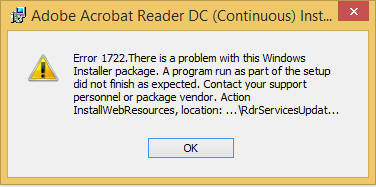 error 1772 windows 8
