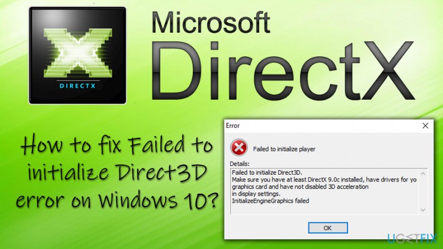 ошибка 25 критическая ошибка Direct3d