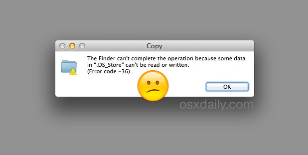 error procedure 36 copying from cd
