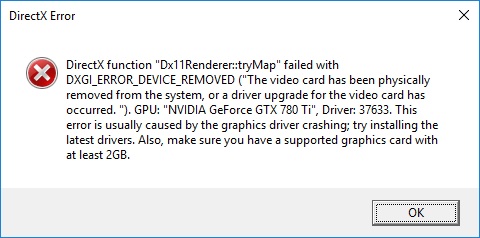 erro do processador DirectX 11 não é realmente compatível