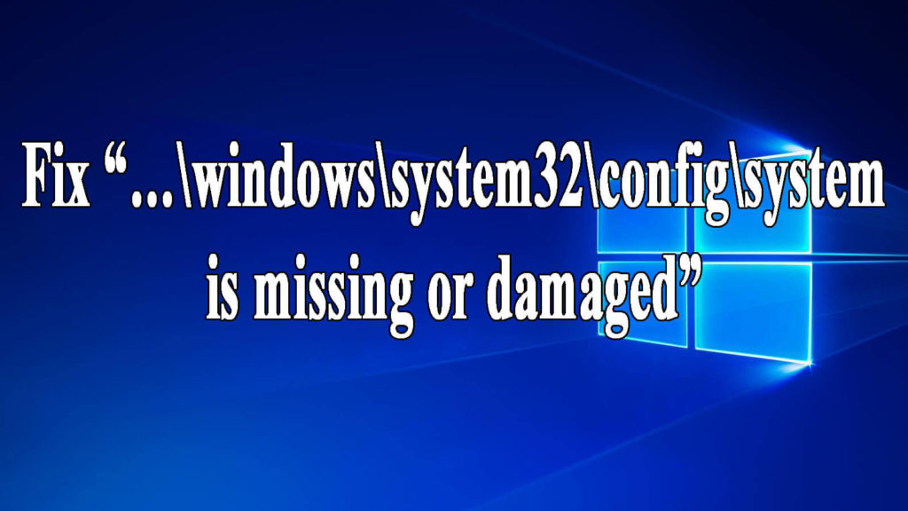 corregir error system32