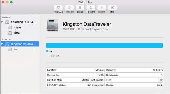formatting a drive on mac for fat32