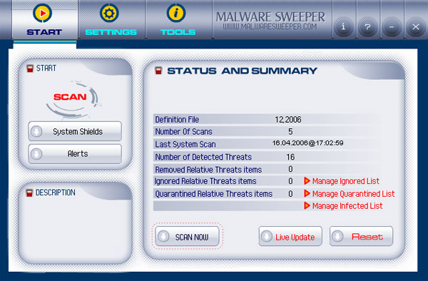 descarga gratuita de spyware y adware sweeper