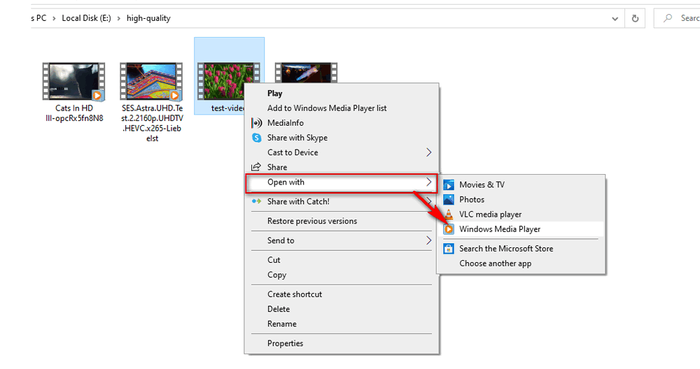 h 264 codec for media player