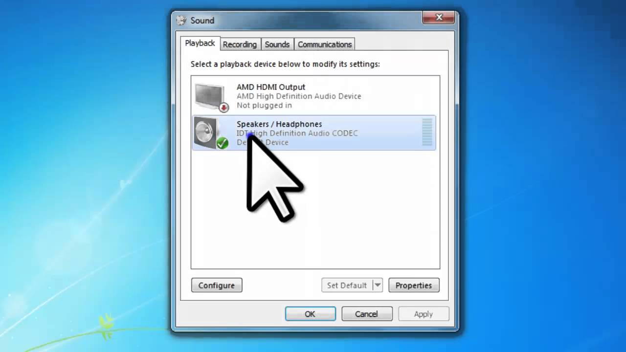 how to amplify volume in windows 7