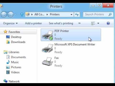 cómo configurar la impresora Market en Windows 7 pdf