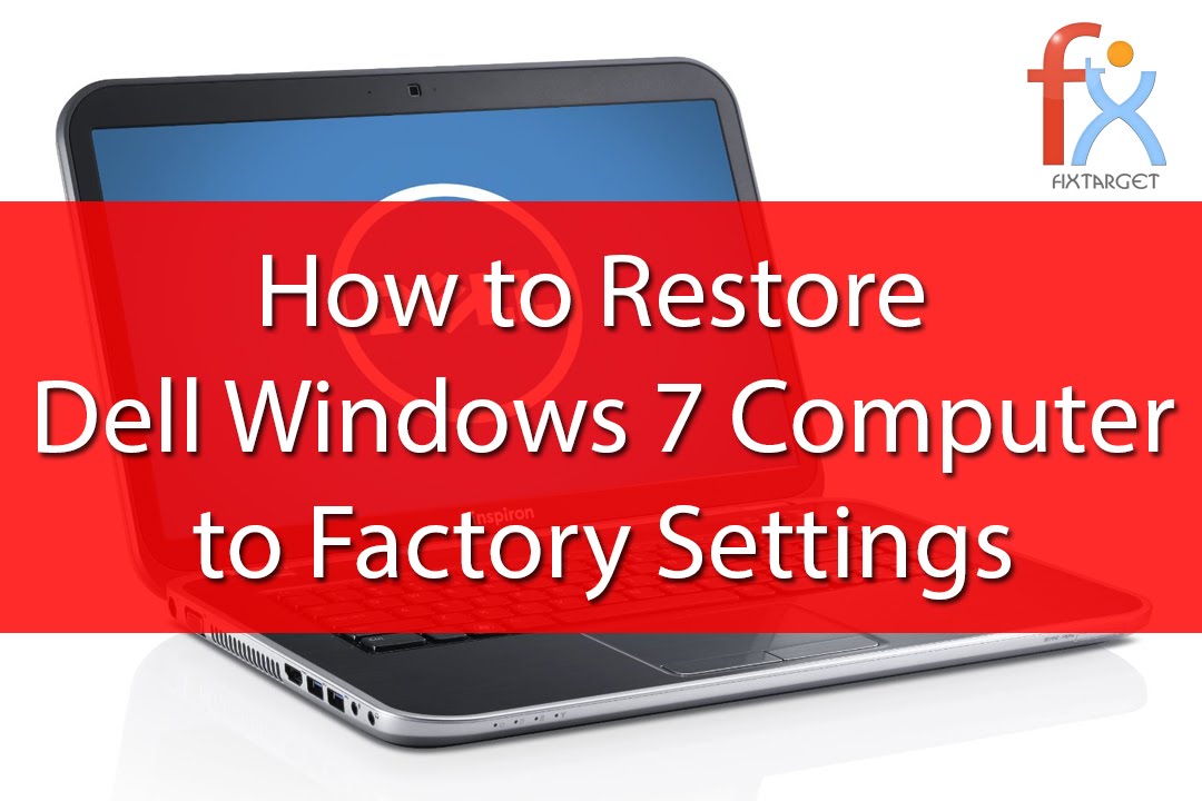 how to reinstall windows 7 without disk dell