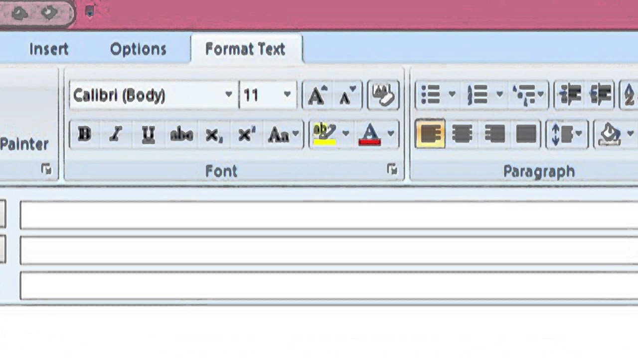 come rimuovere il segno di paragrafo in Outlook 2003