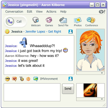 how to solve chat error in yahoo messenger