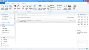 come utilizzare la cancelleria indossando Windows Live Mail 2012