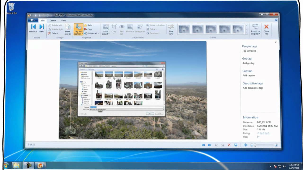 how to view nikon live files in windows 7