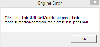 l4d2 engine down util_setmodel not precached