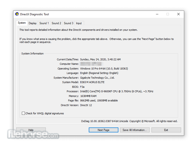 latest directx installer windows 7