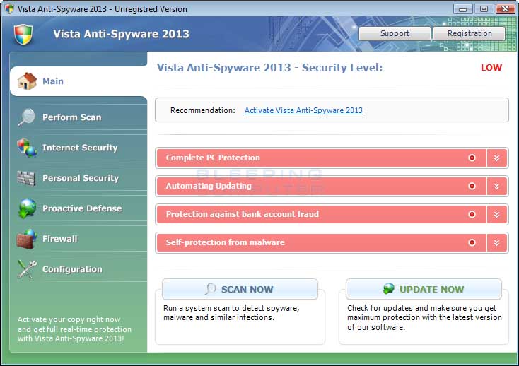 Meilleur Anti-Spyware-Vista