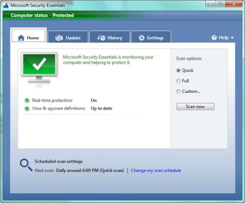 Microsoft Security Essentials обзор pc pro
