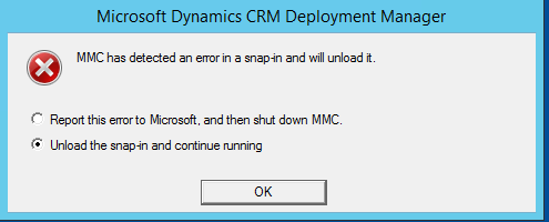 mmc error server 2008