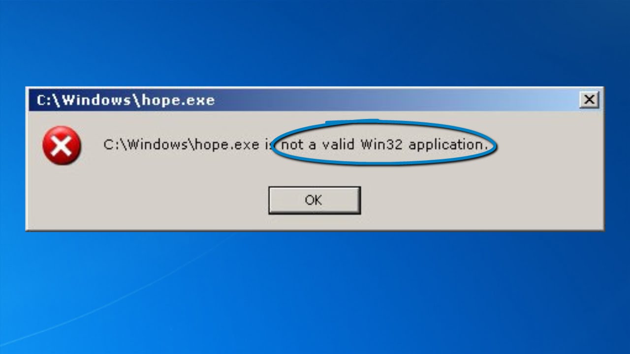 prince of persia not a win32 application