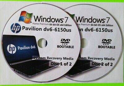 recovery cd / dvd hp pavilion dv6000