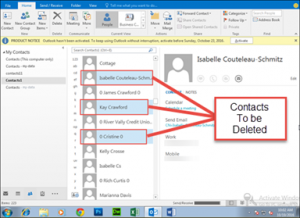 restore contacts in outlook 2007