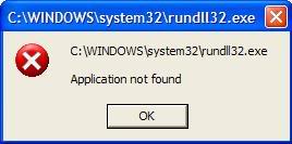 restore rundll32.exe windows xp