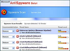 spyware 'microsoft' beta download