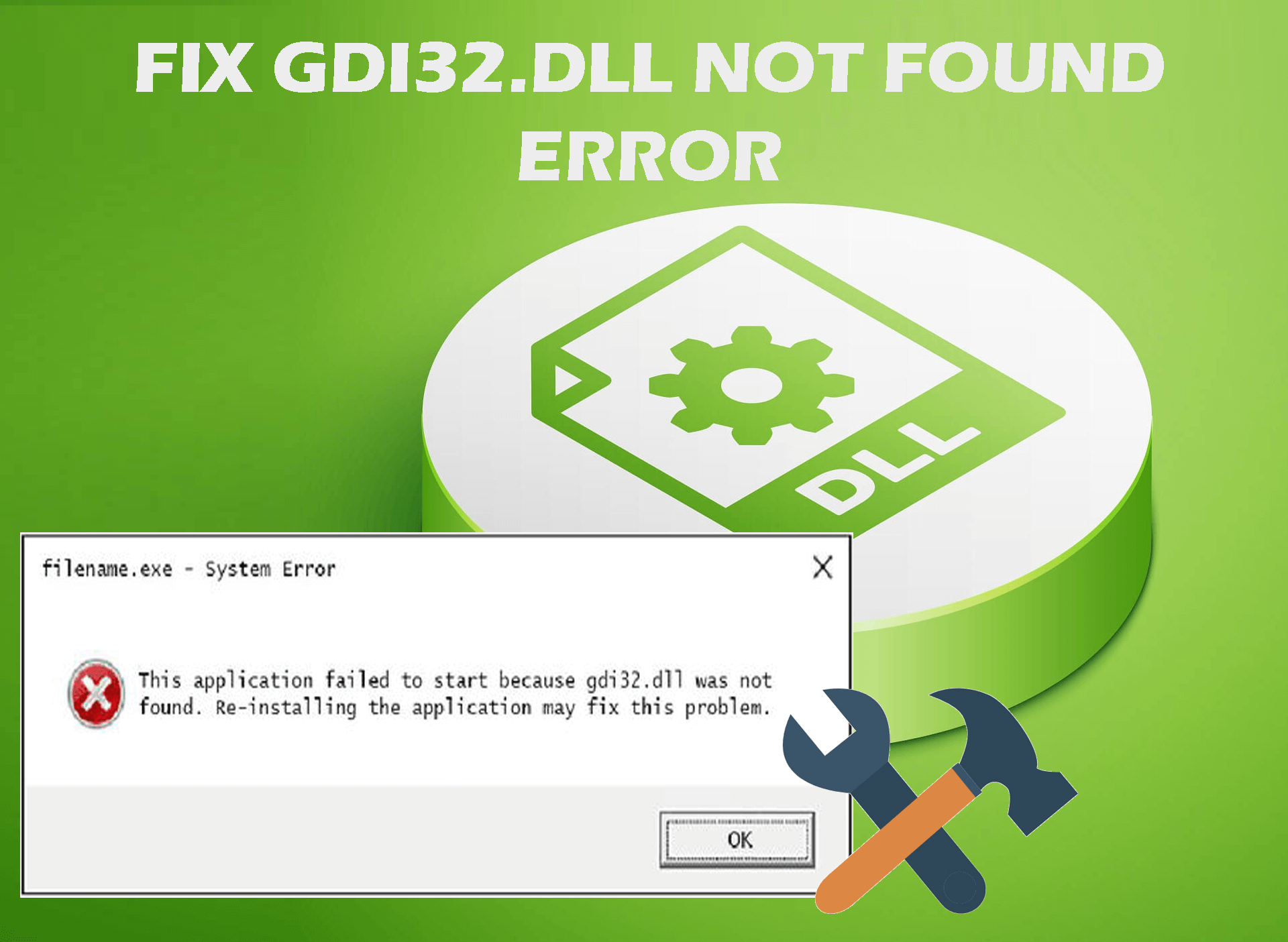 stop issue c0000139 gdi32 dll