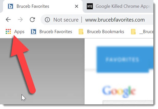 barra de tareas en Google Chrome
