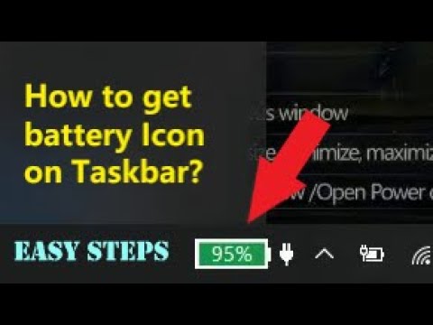 barra de tareas del icono de batería de thinkpad