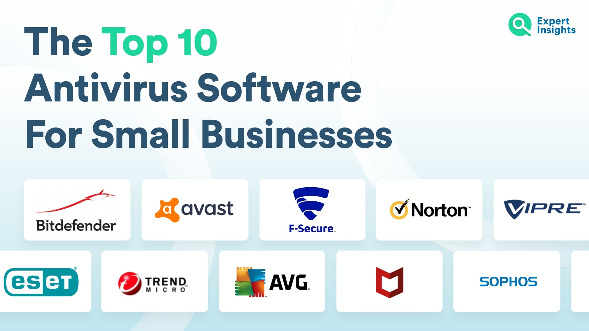 top 10 antivirus pour obtenir des serveurs