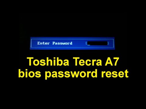 toshiba tecra a7 bios-wachtwoord