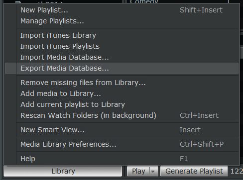 transfer winamp library to itunes