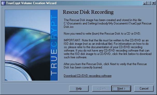 truecrypt rescue disk iso download